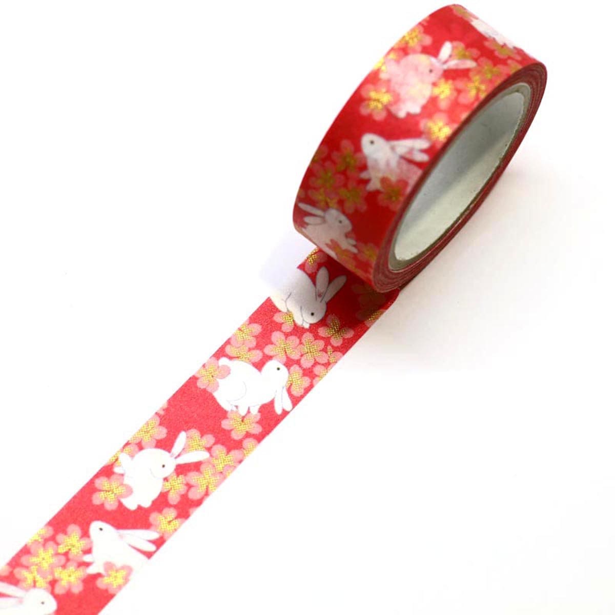 Foil Masking Tapes Rabbit Cherry