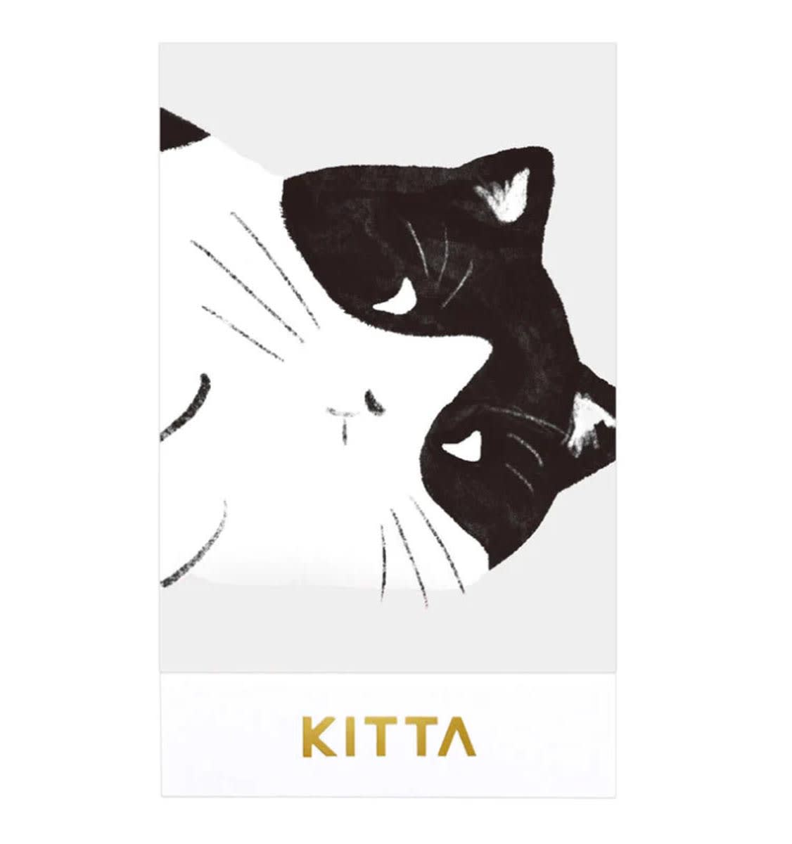 KITTA Compact Washi Tape and Sticker Sets KITTA Clear - Cat