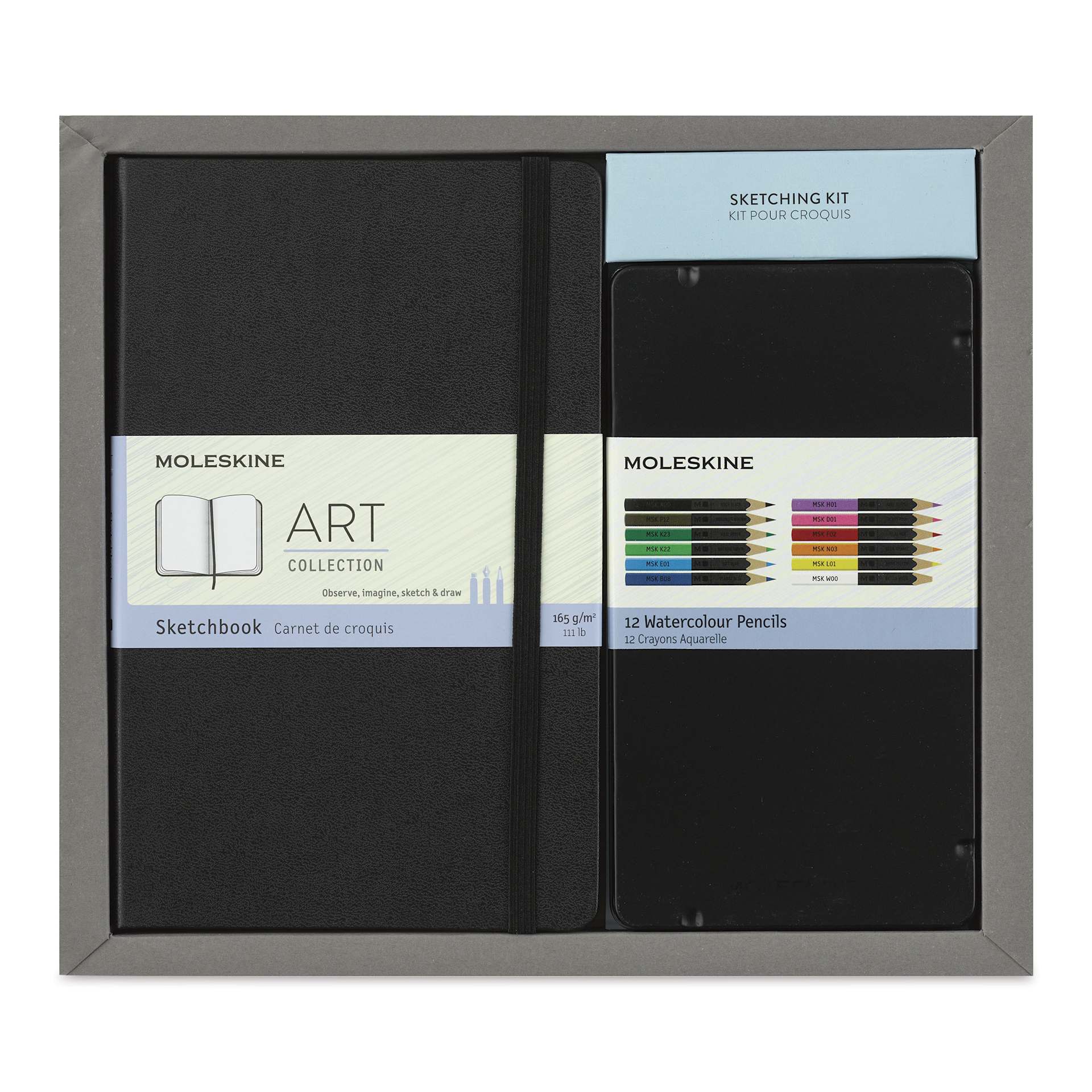 Moleskine Art Sketching Kit, packaging