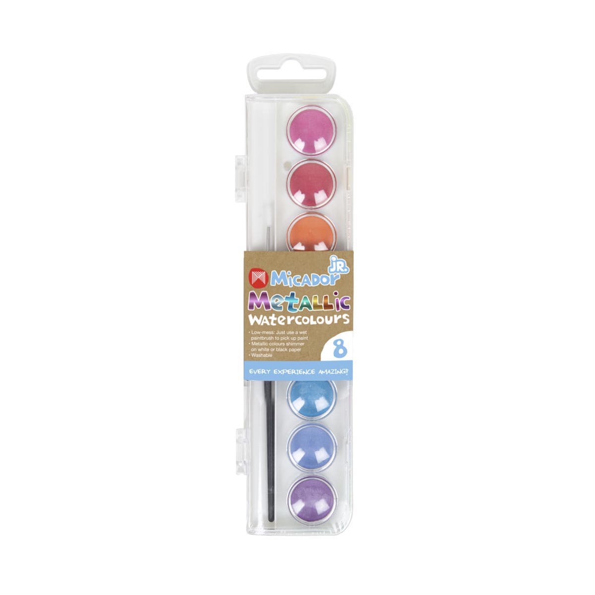 Metallic Watercolour Palette Set 8-Color Set