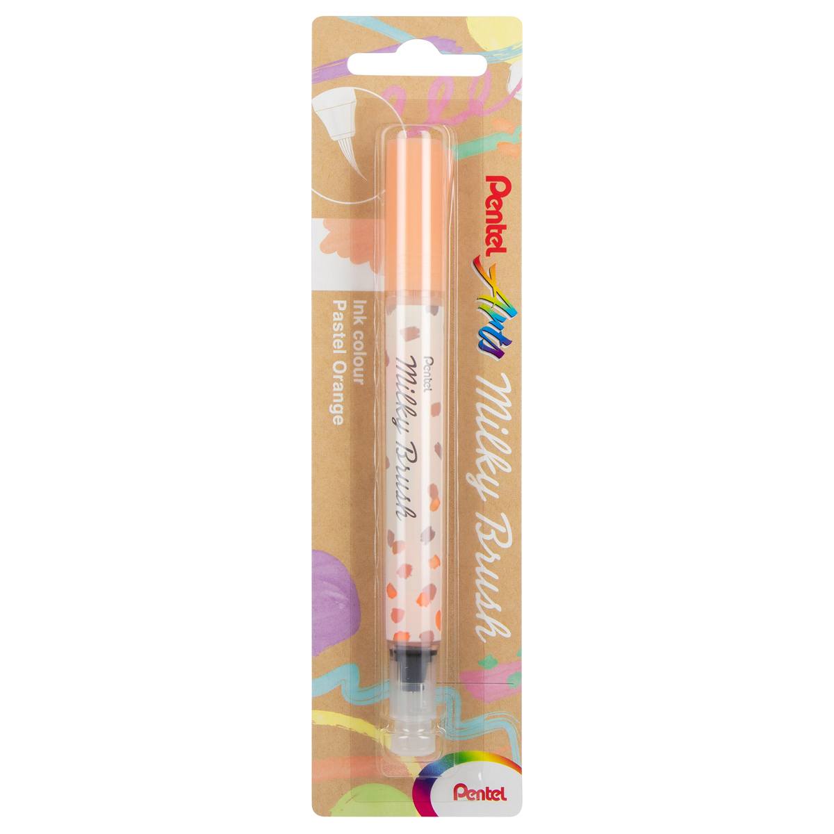Milky Brush Pen Pale Orange