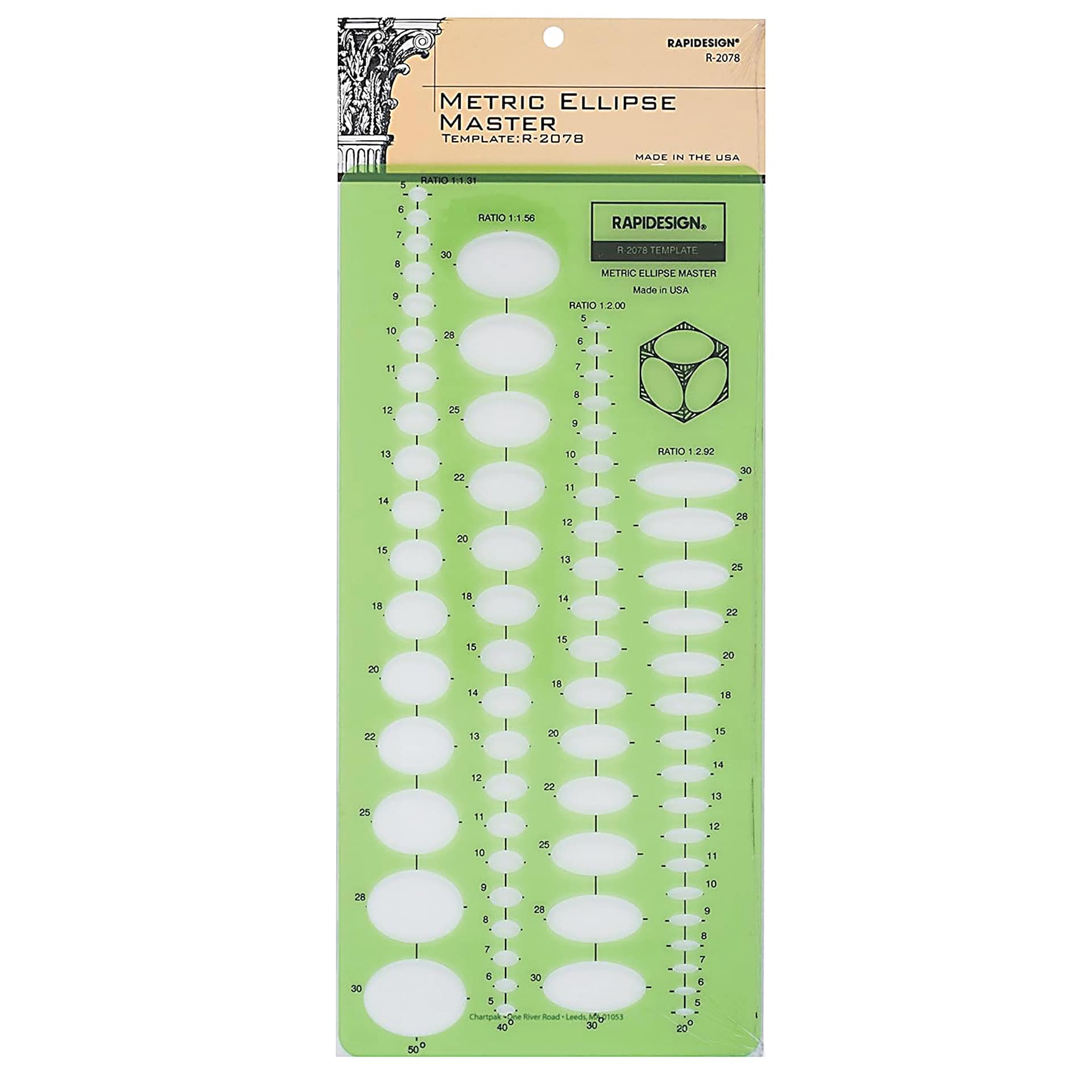 Rapidesgn Templates Metric Ellipses