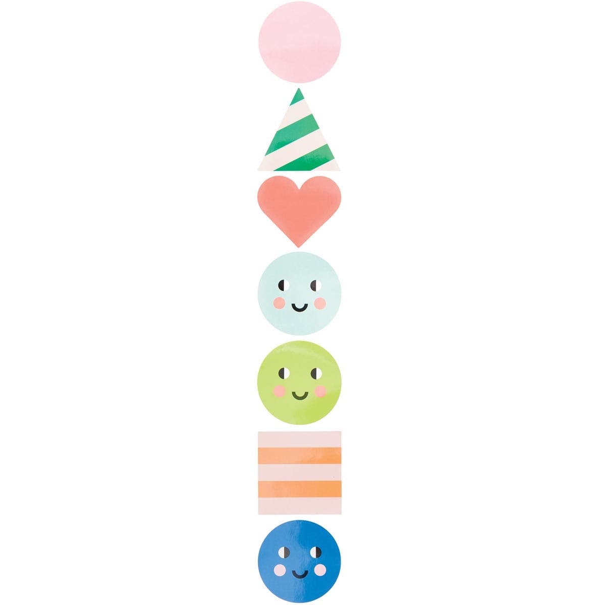 Sticker Rolls Happy Birthday Roll