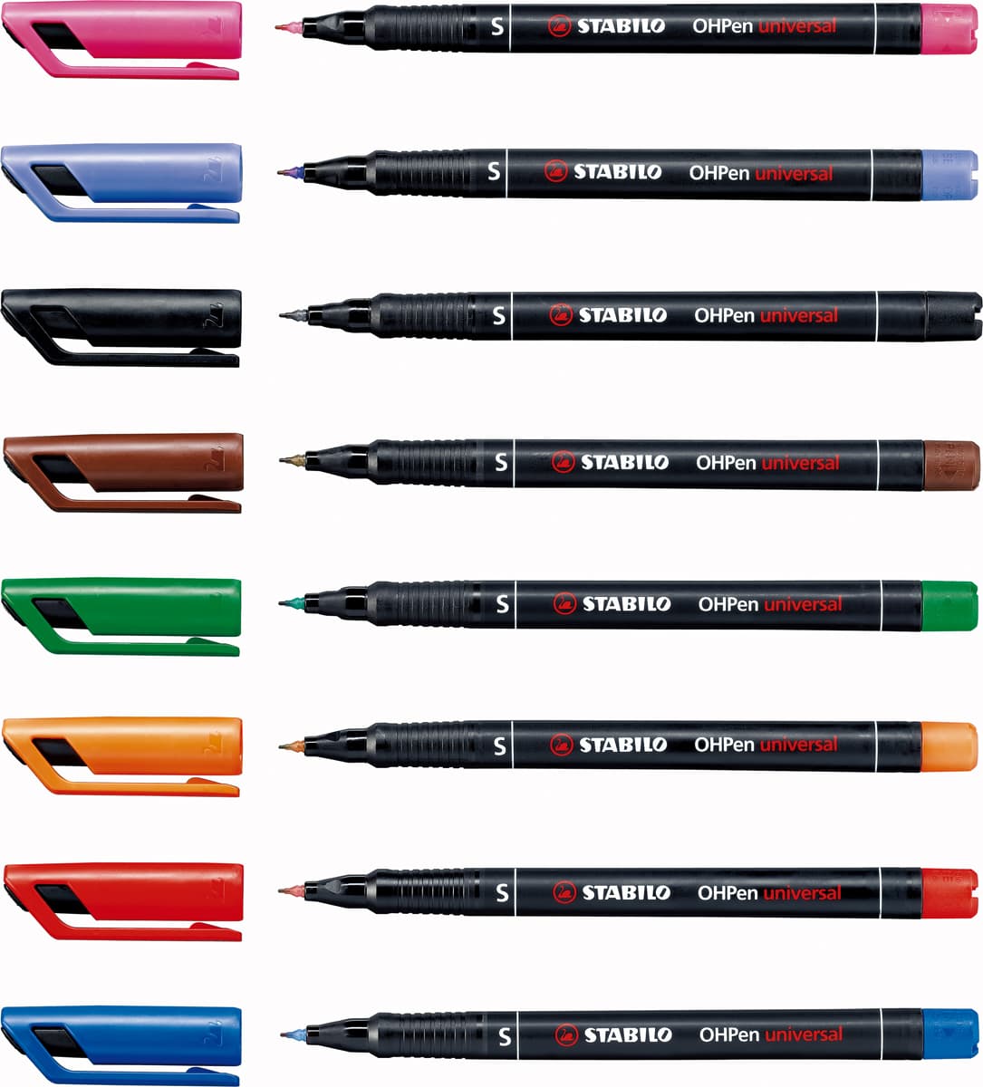 OHPen Universal Pen 8 Color Set - .4mm Permanent - Peggable