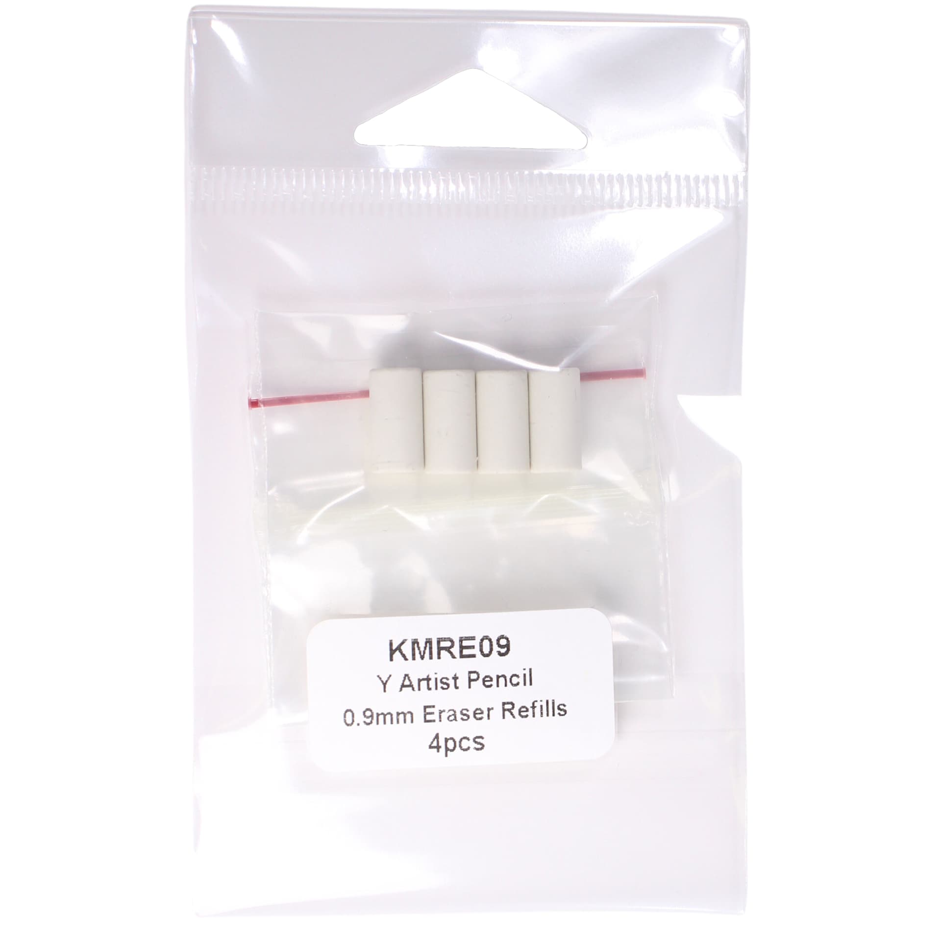 Yasutomo Erasers Pkg of 4, 0.9 mm