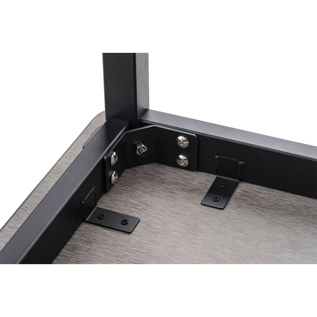 National Public Seating Adjustable Height Utility Table - Close up of corner