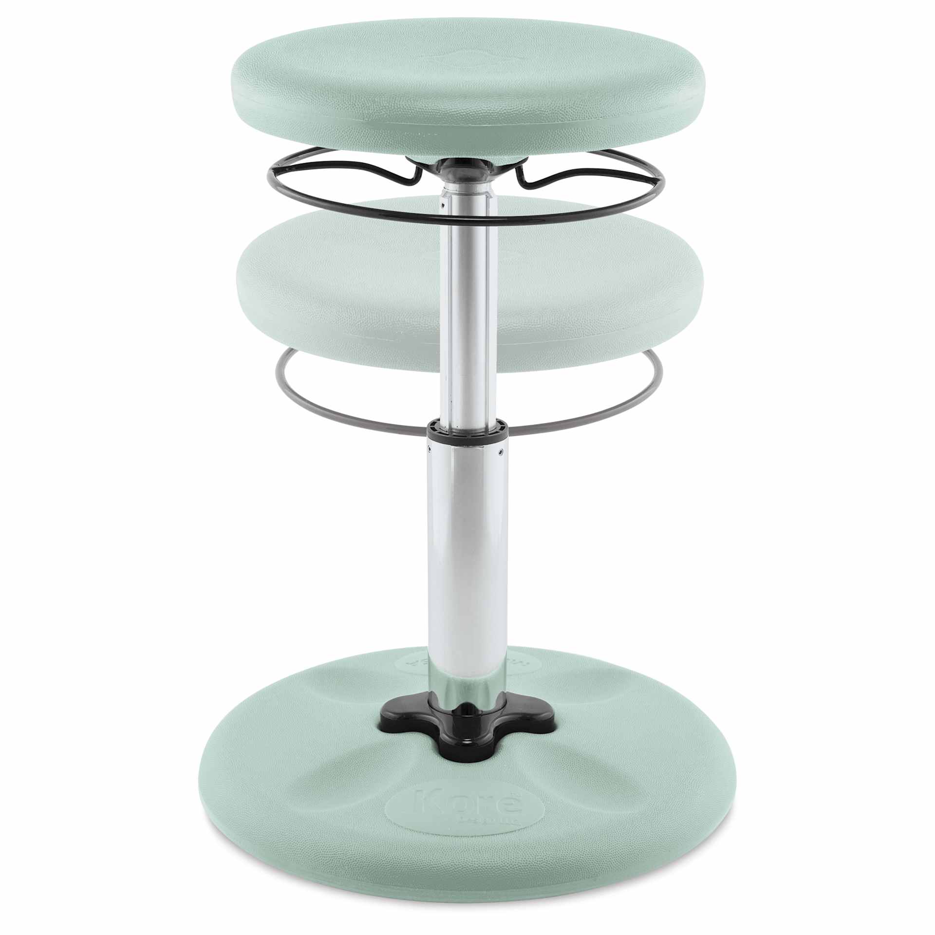 Kore Design Kids Adjustable Chair - Teal - raised and unraised
