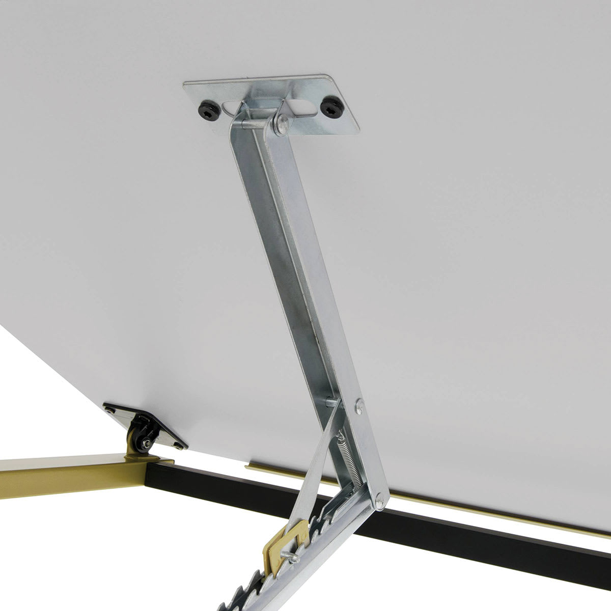 Studio Designs Stellar Drawing Table Set (Close-up of hinge)