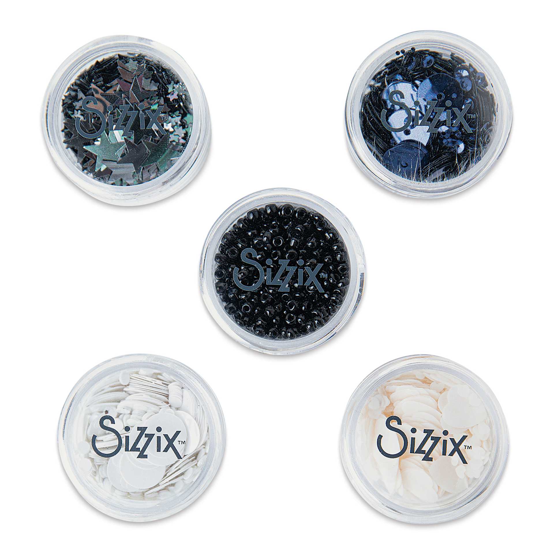 Sizzix Sequins and Beads - Neutrals