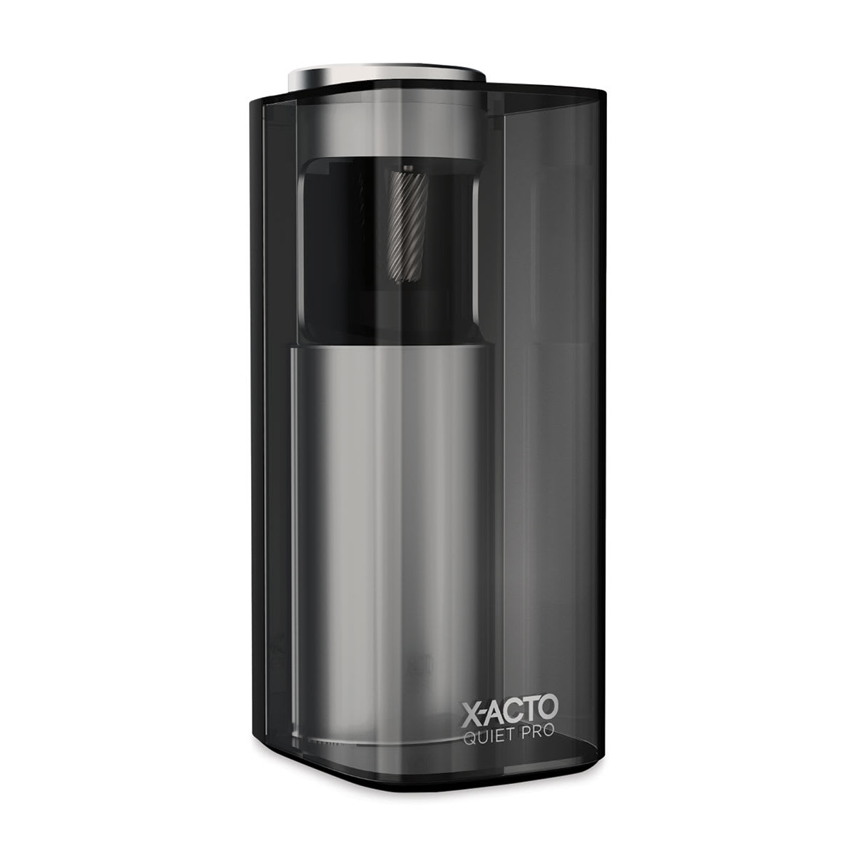 X-Acto Quiet Pro Electric Pencil Sharpener - Angled view of Sharpener