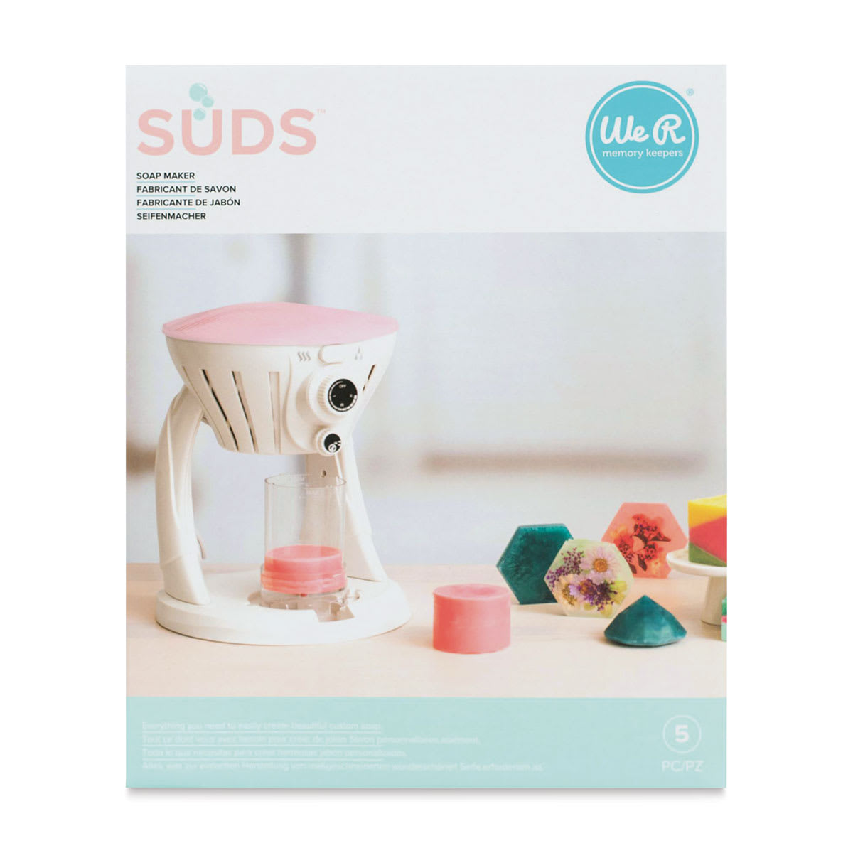 We R Memory Keepers Suds Soap Maker (Front of packaging)