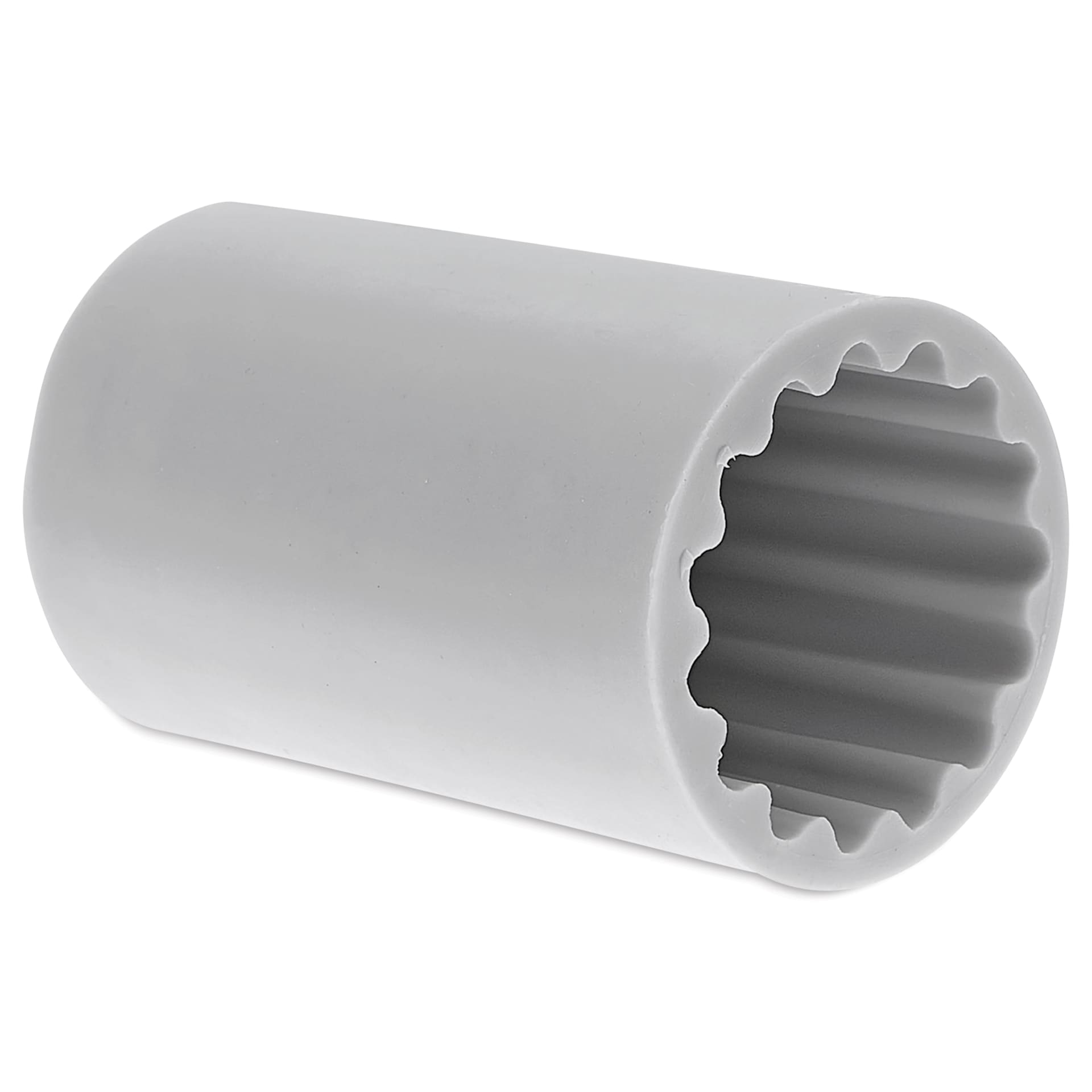 Rico Design Silicone Candle Mold - Fluted Cylinder, 2.4" x 2.4" x 3.5"