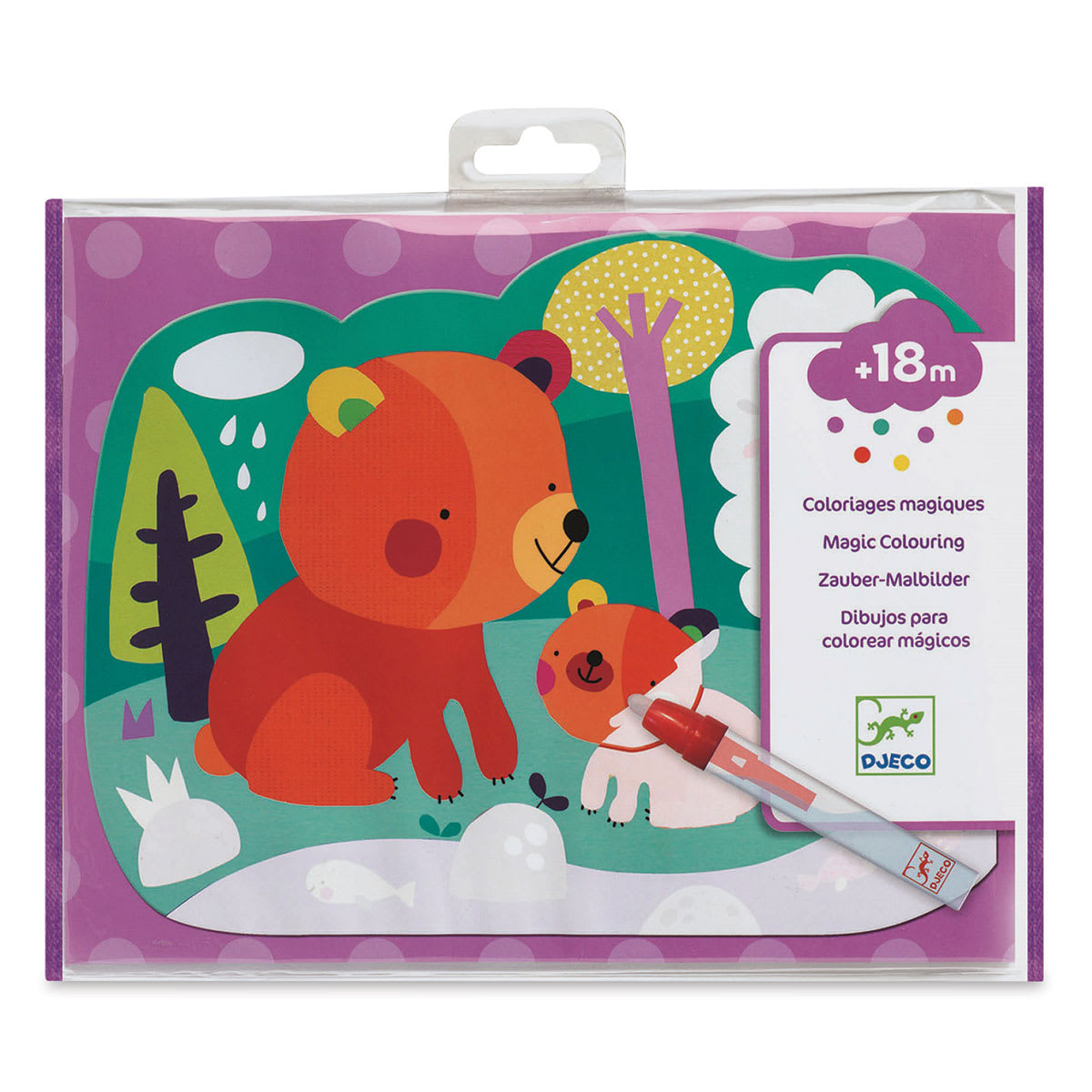 Paint with Water Kits - Front view of package of Hidden Woods Kit