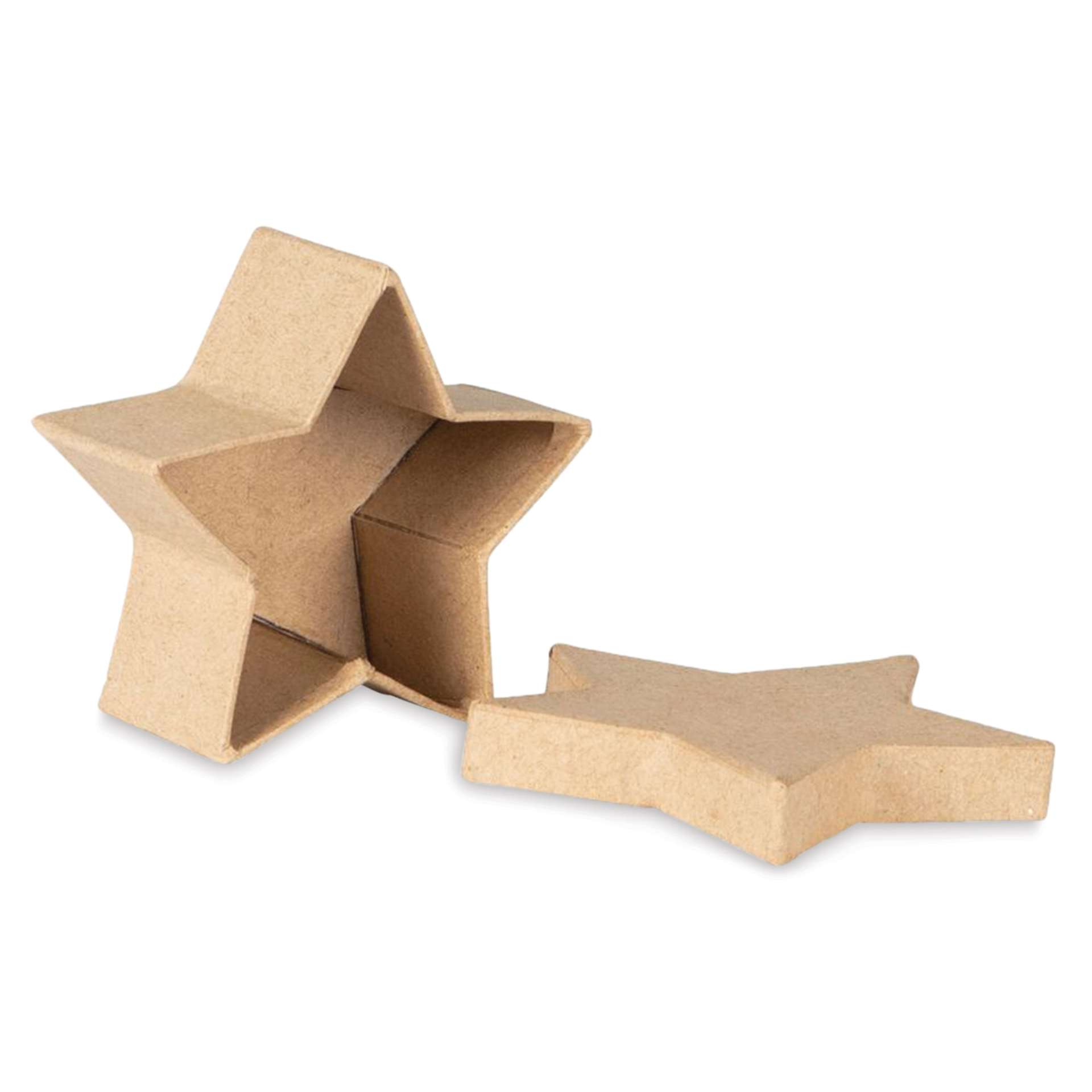 DecoPatch Paper Mache Boxes - Star, open