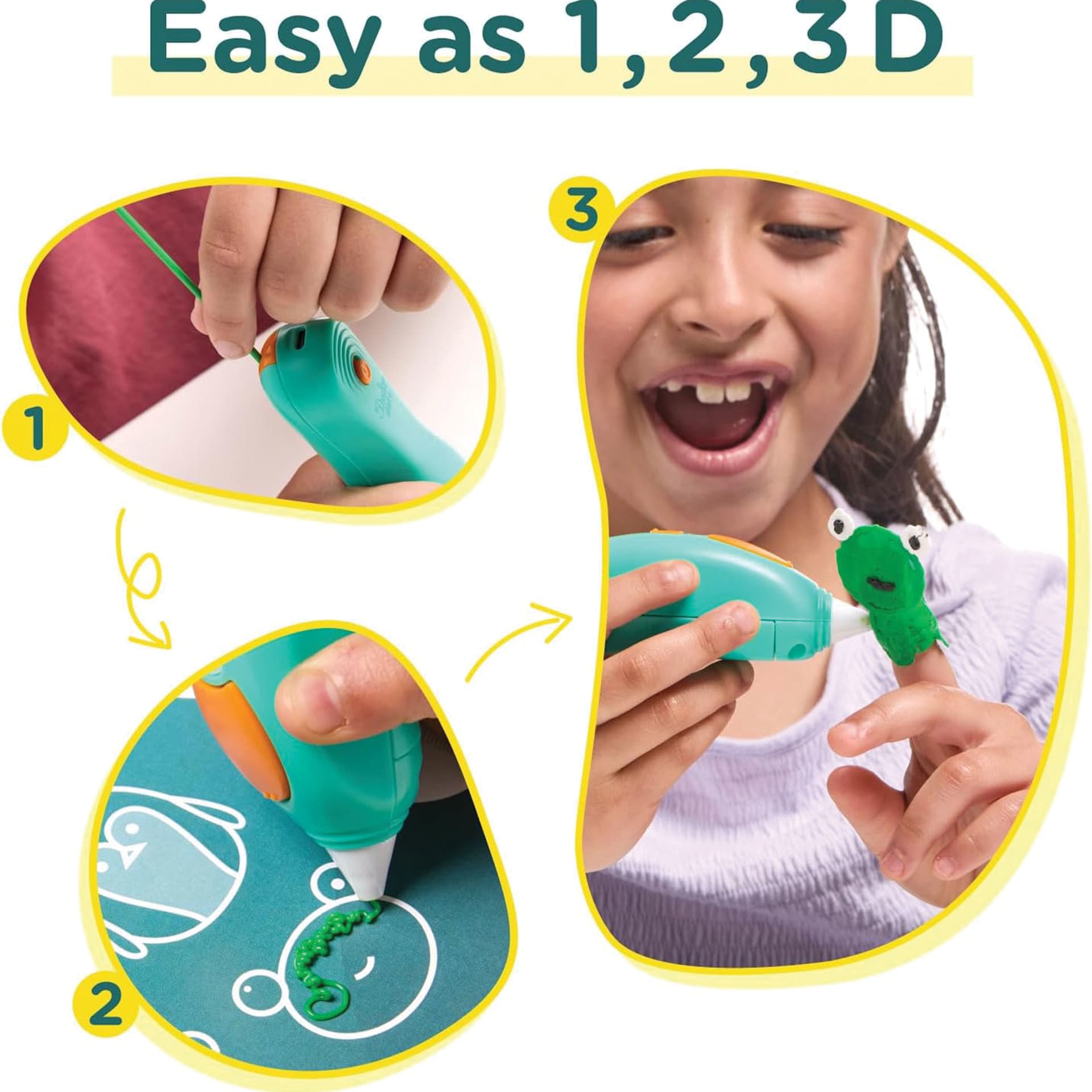 As easy as 1, 2, 3D.