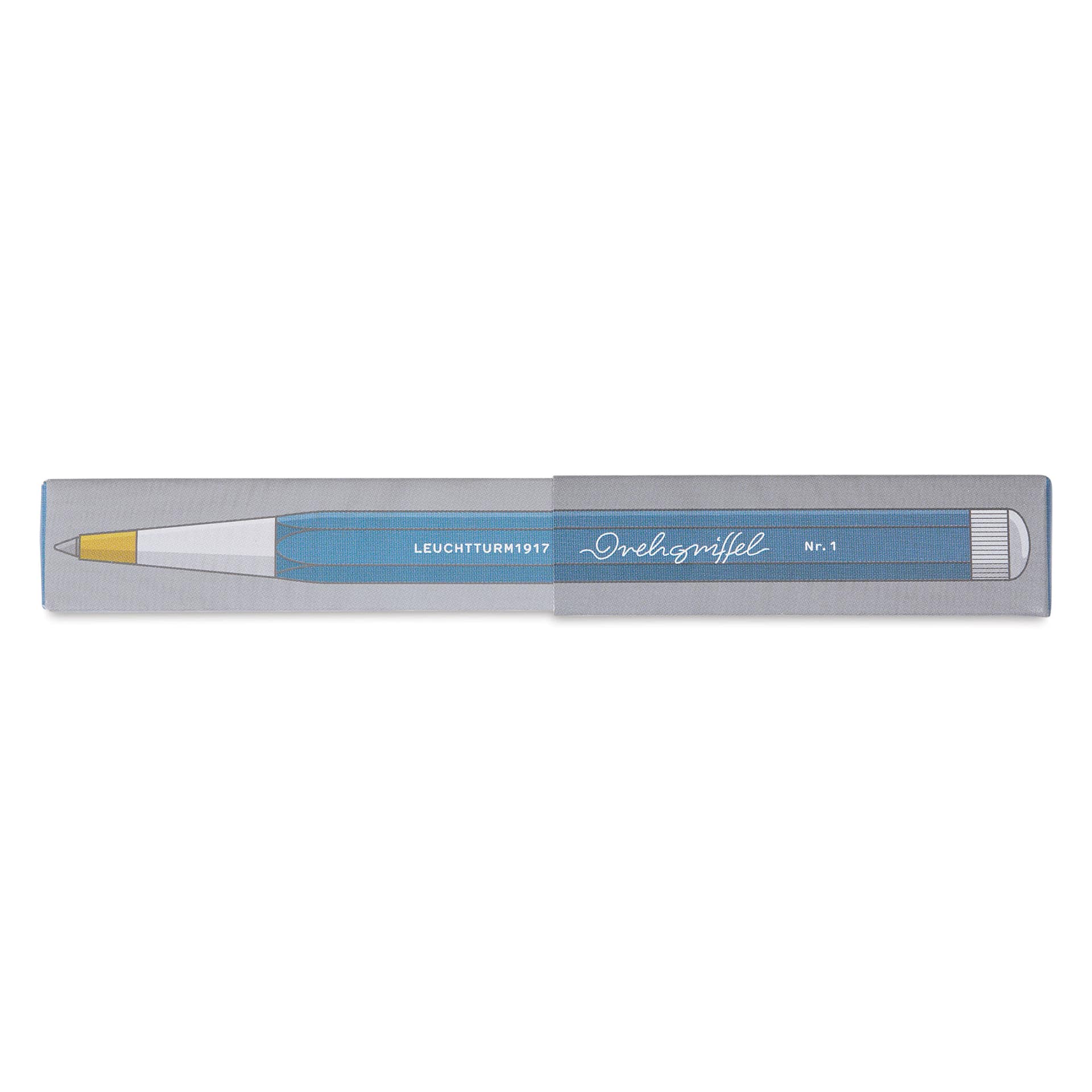 Leuchtturm1917 Drehgriffel Nr. 1 Ballpoint Pen - Stone Blue front of packaging