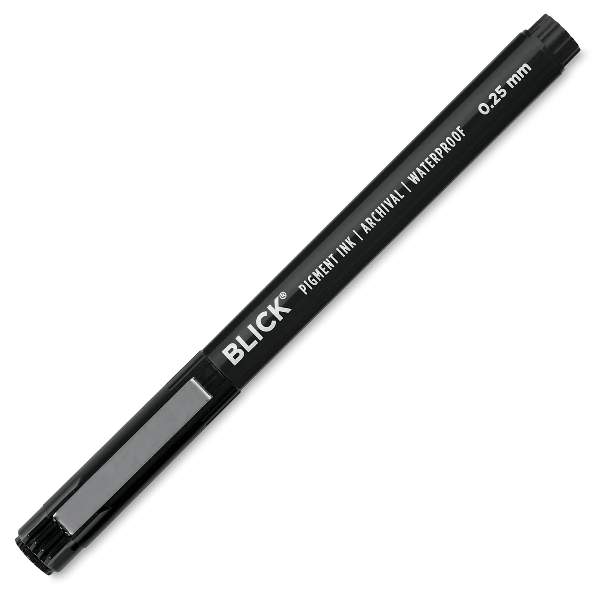 Blick Studio Pigment Liner - Black 01 - with cap on Blick Studio Pigment Liner - Black 01 - with cap on