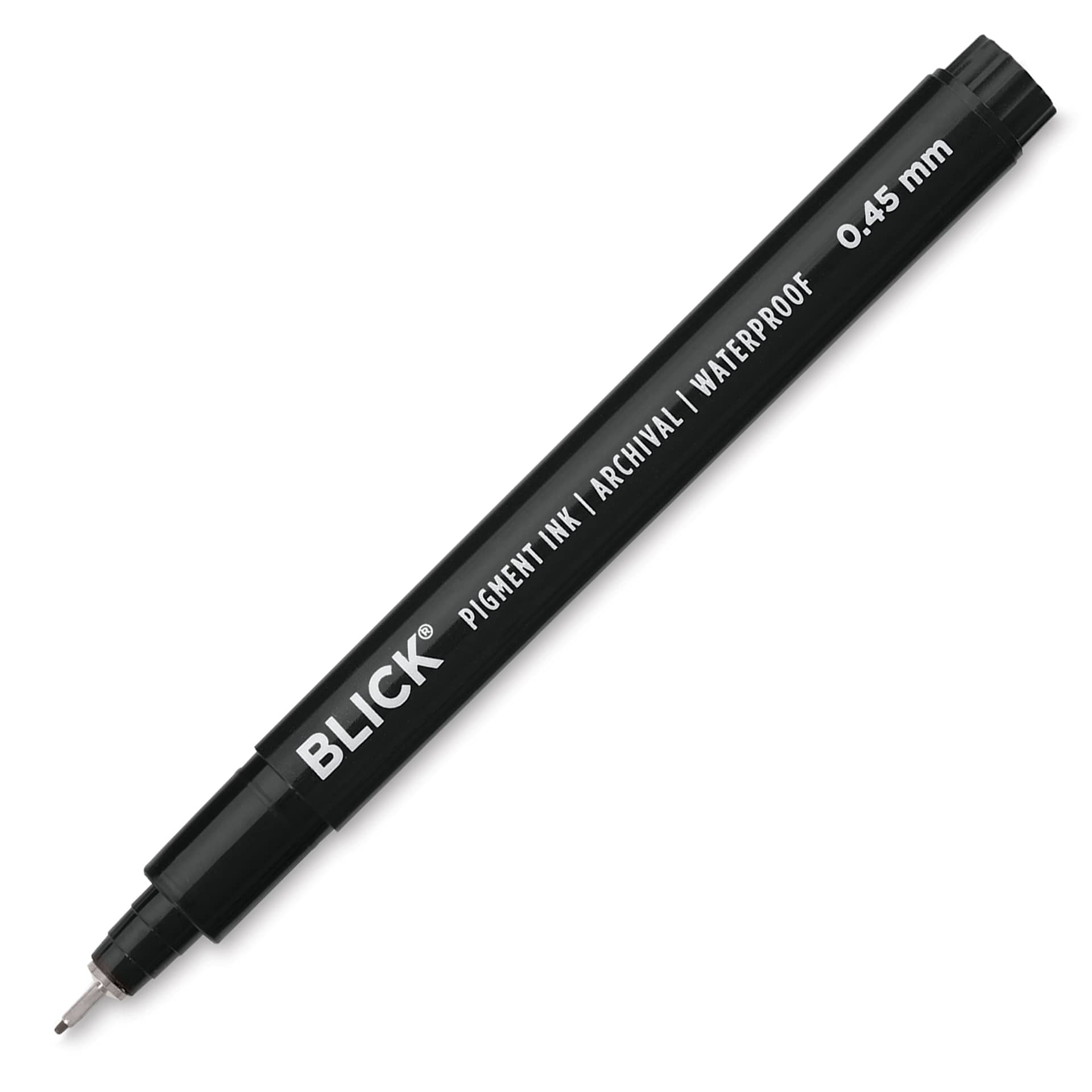 Blick Studio Pigment Liner - Black 05 - with cap removed