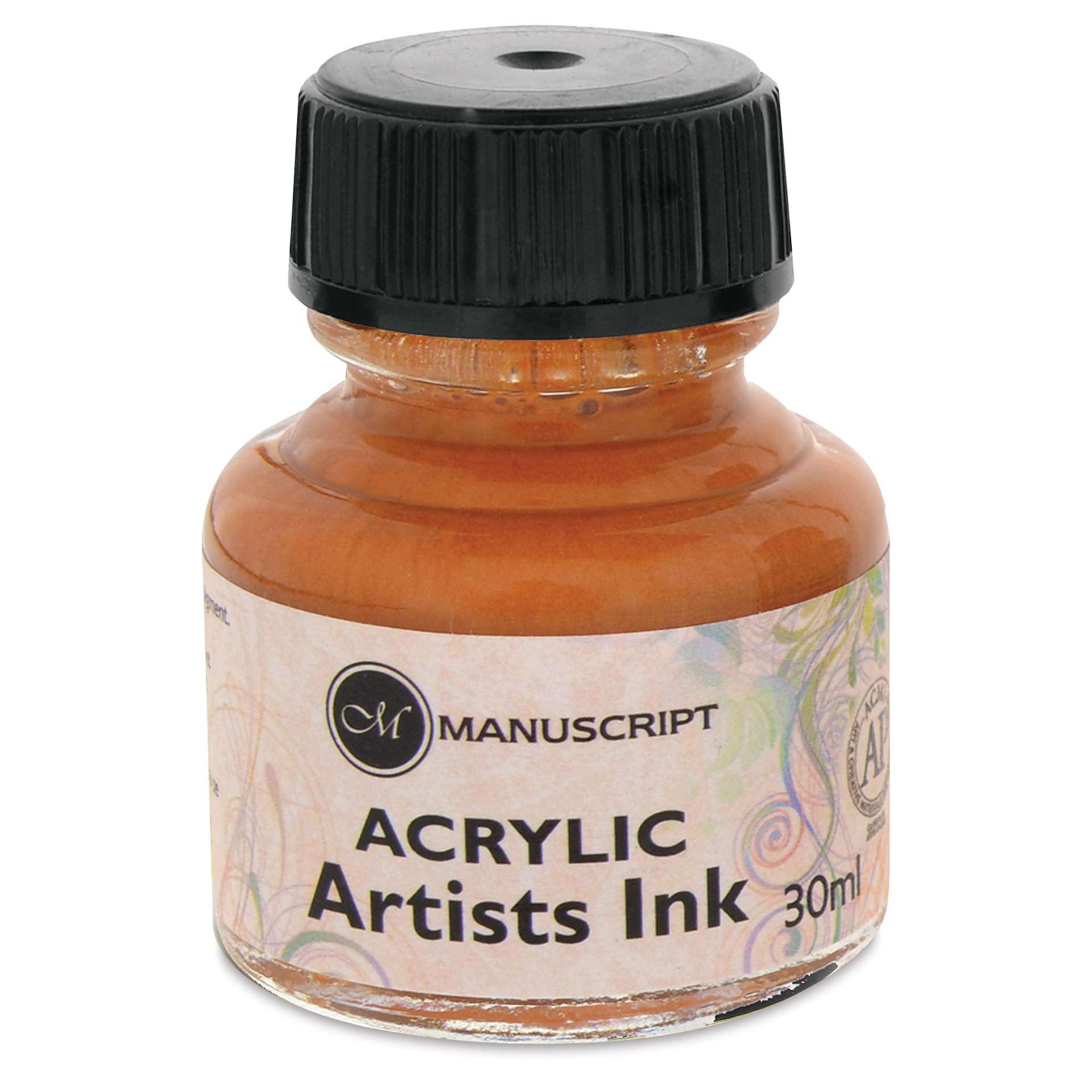 Manuscript Acrylic Artist's Ink - Metallic Gold, 30 ml