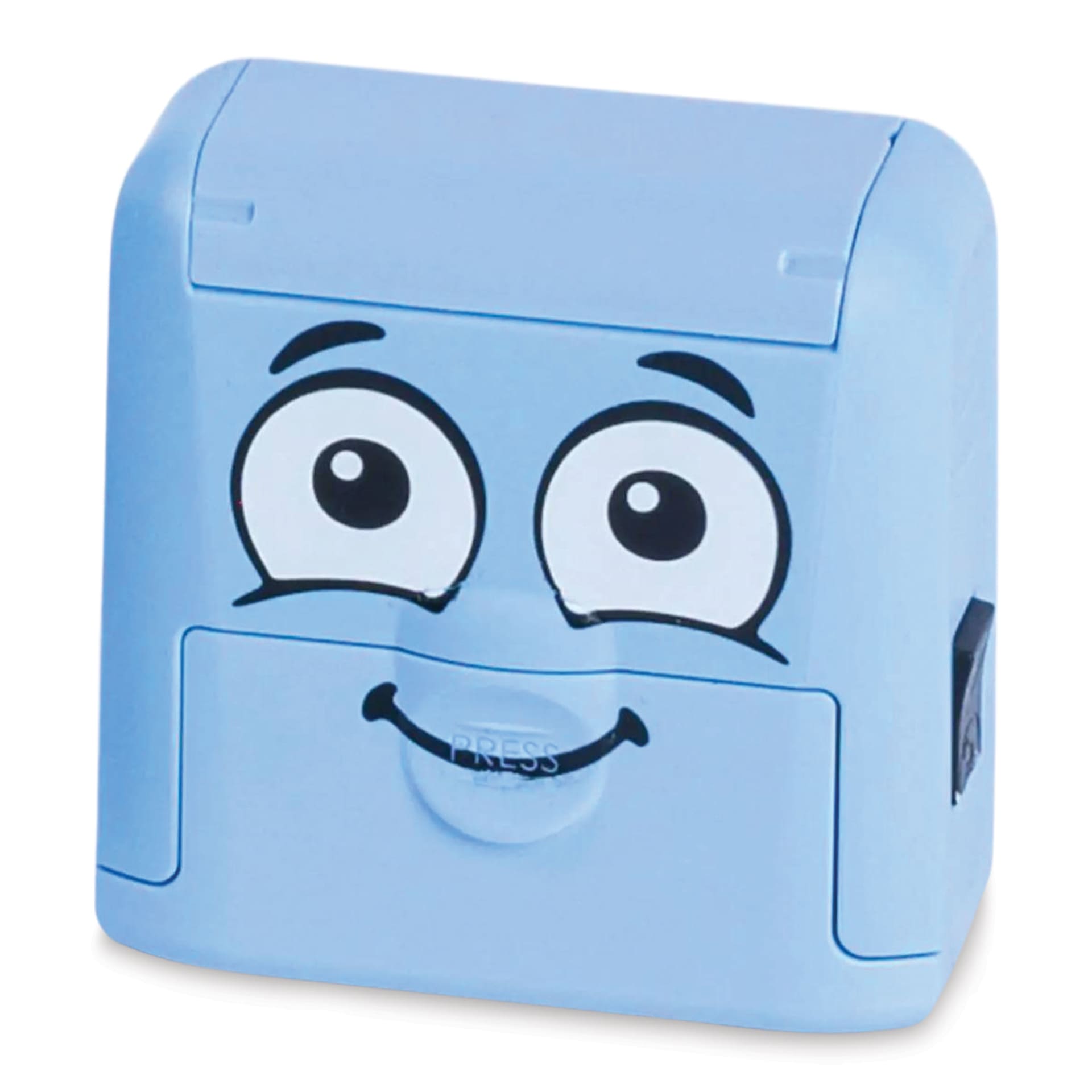Colop DIY Marky Textile Stamp Set - Light Blue showing close up of stamp