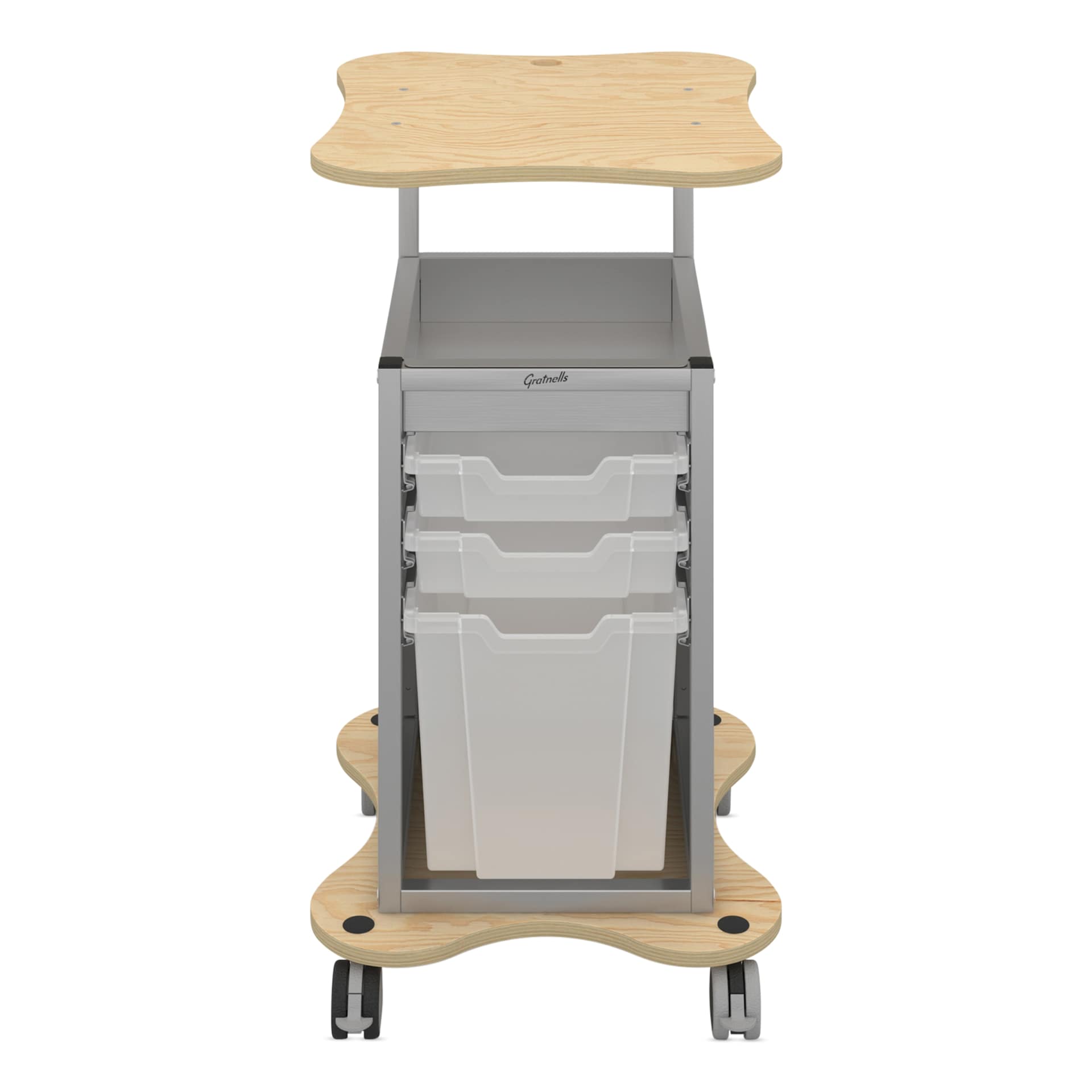 Gratnells MyBase Cart - Standard, front of cart