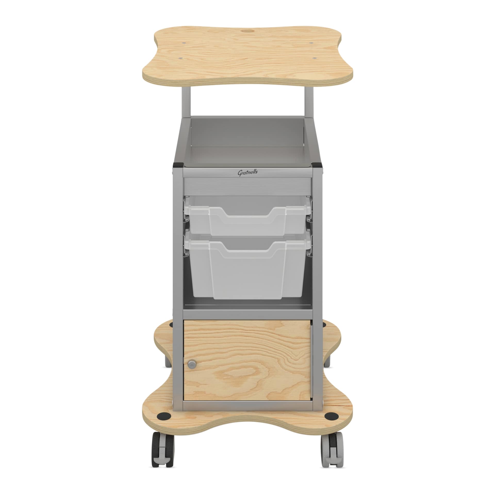 Gratnells MyBase Cart - Plus, front of cart
