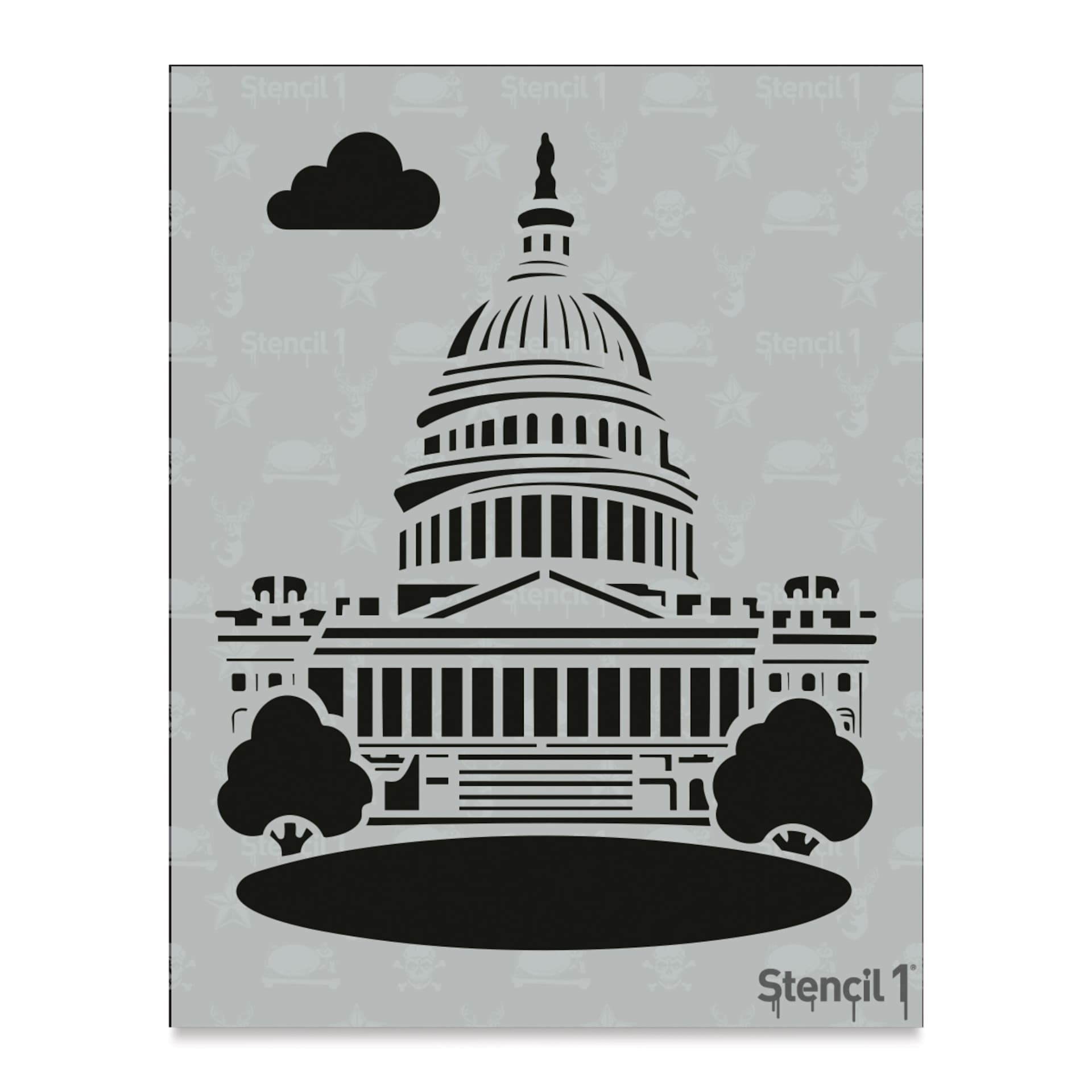 Stencil1 101 School Stencil System, Capitol Building