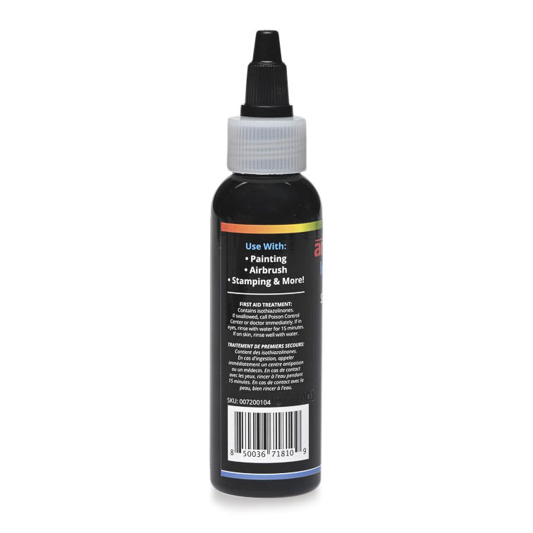 Artesprix Sublimation Ink - Blue, 2 oz, back of bottle