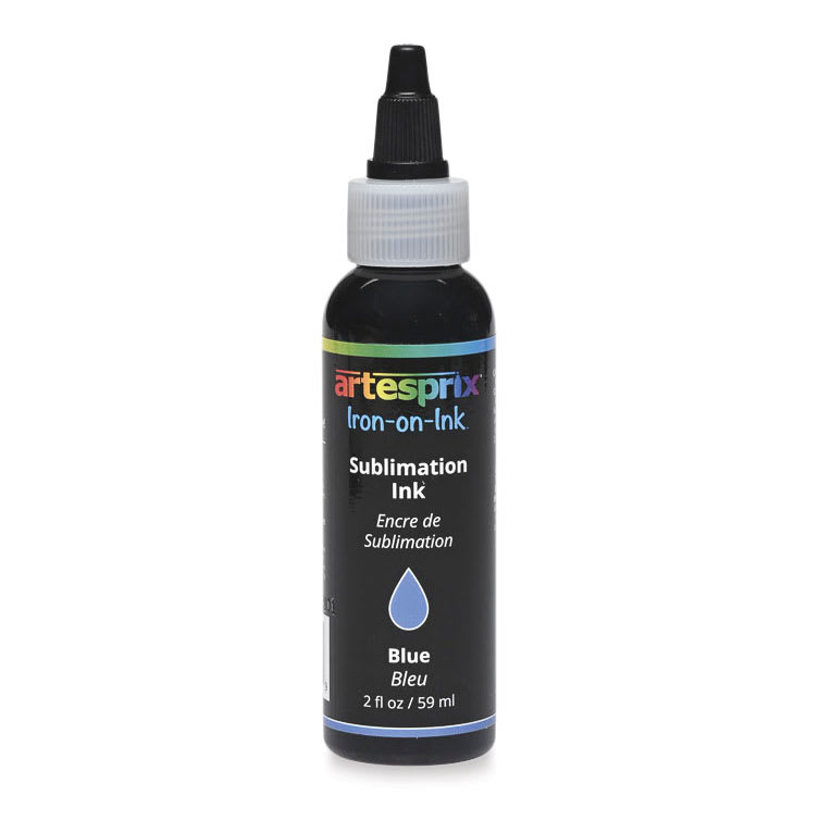 Artesprix Sublimation Ink - Blue, 2 oz, front of bottle