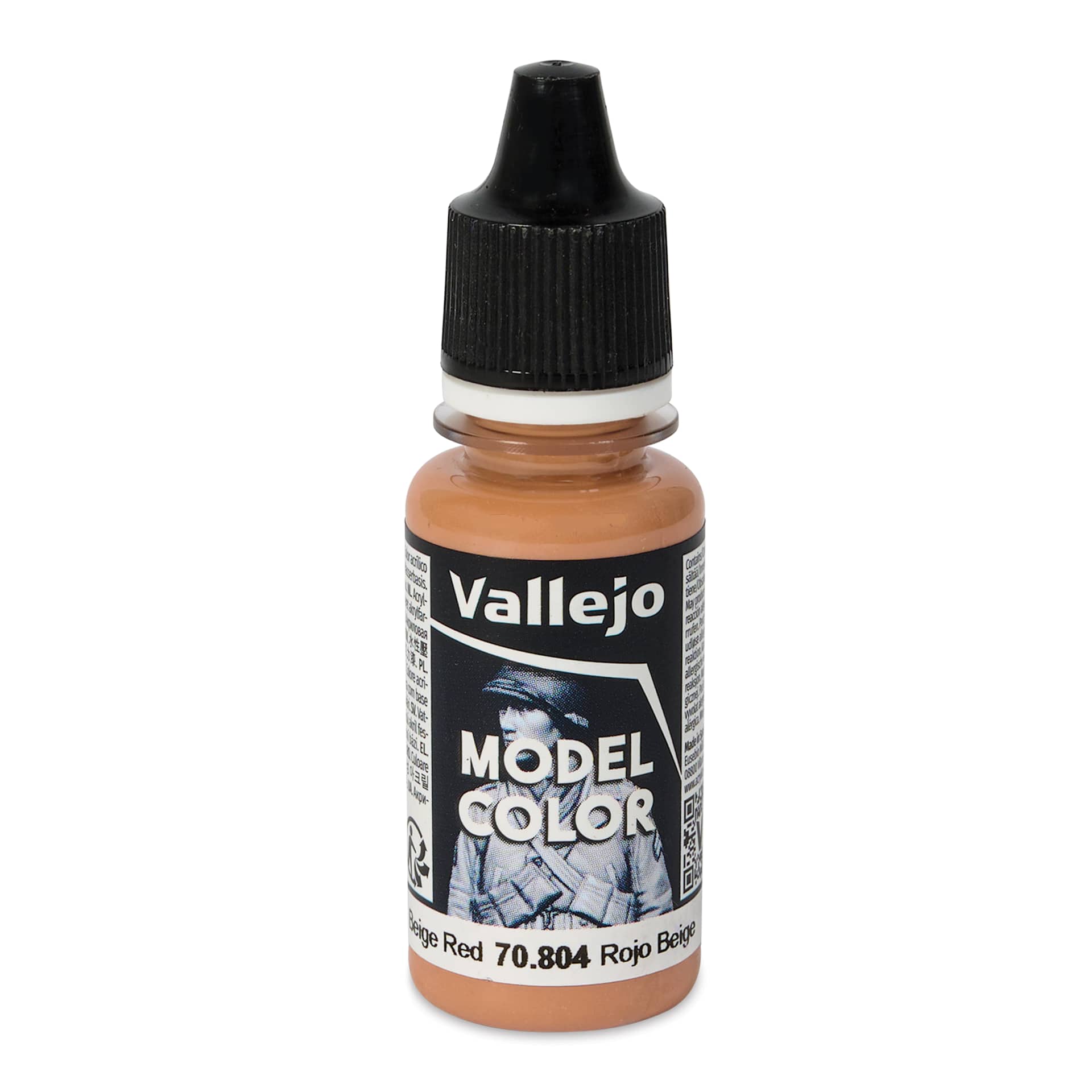 Vallejo Acrylic Model Color Paint - Beige Red, 18 ml