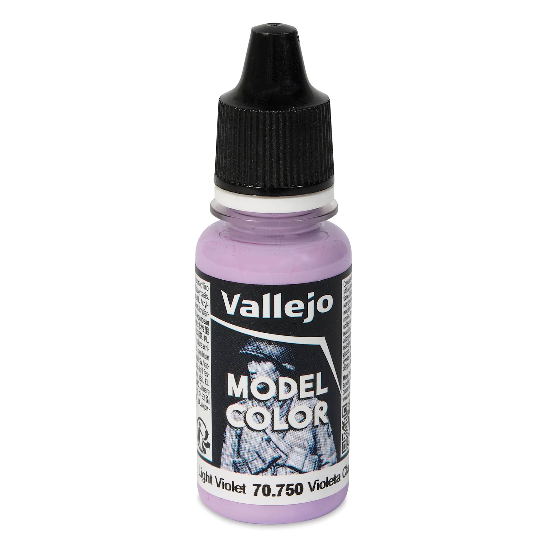 Vallejo Acrylic Model Color Paint - Light Violet, 18 ml