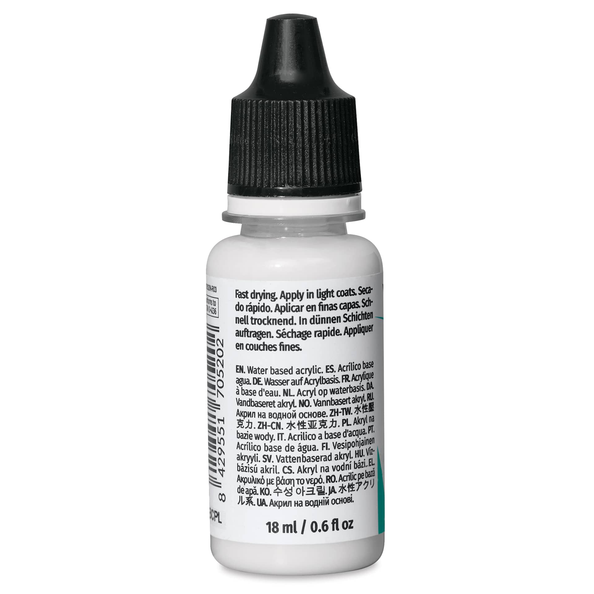 Vallejo Model Color Permanent Varnish - Matte, 18 ml side view