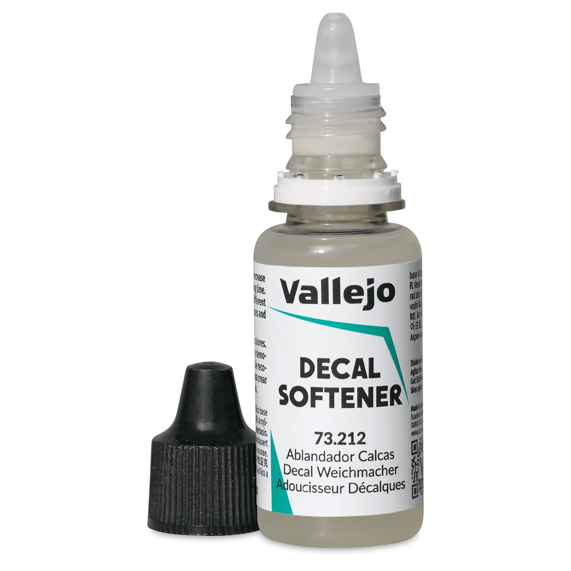 Vallejo Model Color Decal Medium - Decal Softener, 18 ml