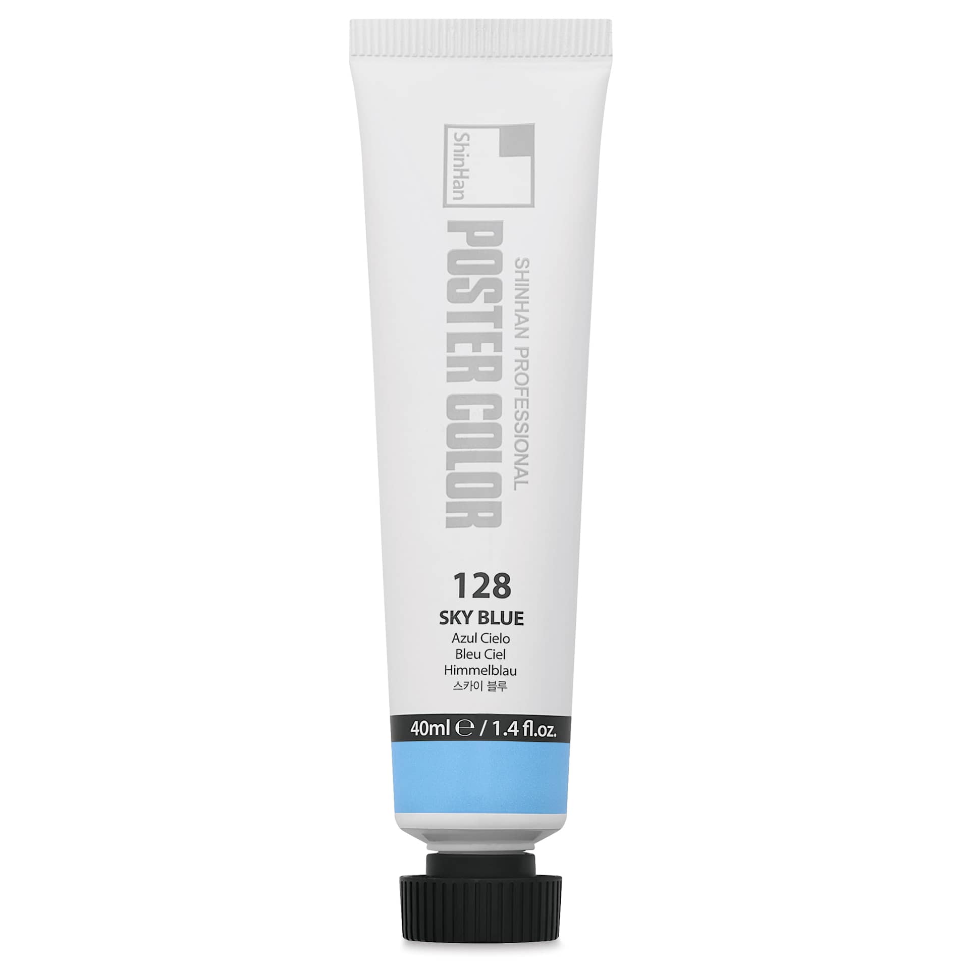 ShinHan Professional Poster Color Paint - Sky Blue, 40 ml tube