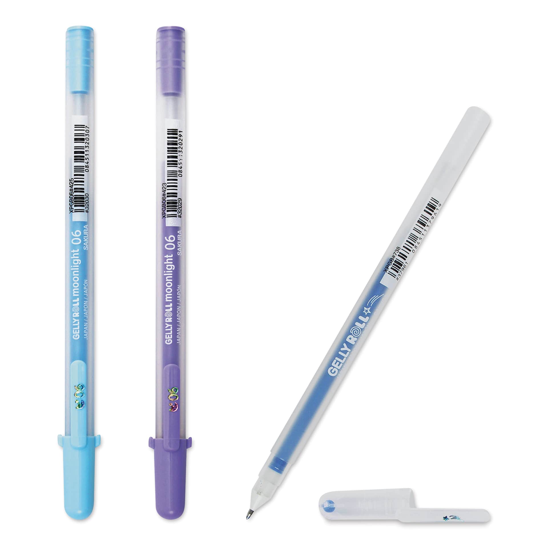 Sakura Gelly Roll Moods Collection Pens - Calm, Set of 3, out of the packaging 