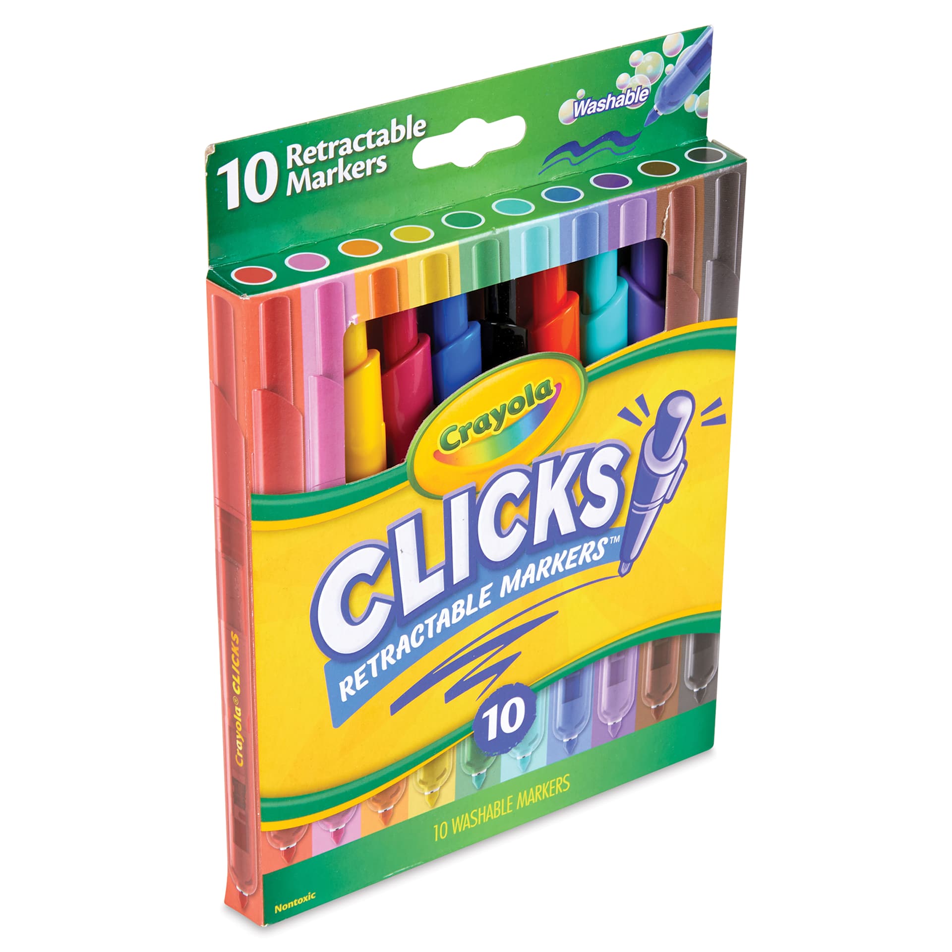 Crayola Clicks Retractable Marker Set