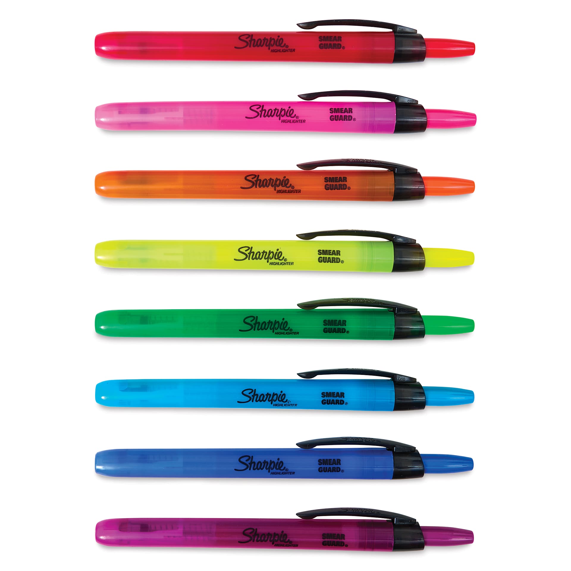 Sharpie Retractable Highlighters, out of packaging