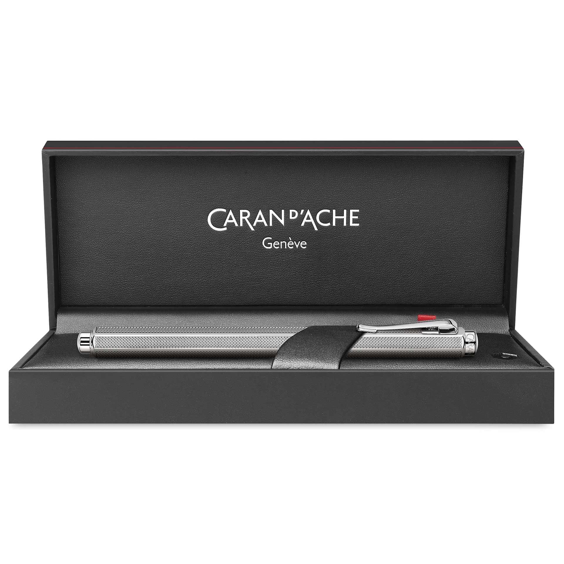 Caran d'Ache Milanese Mesh Fountain Pen - Medium, in packaging