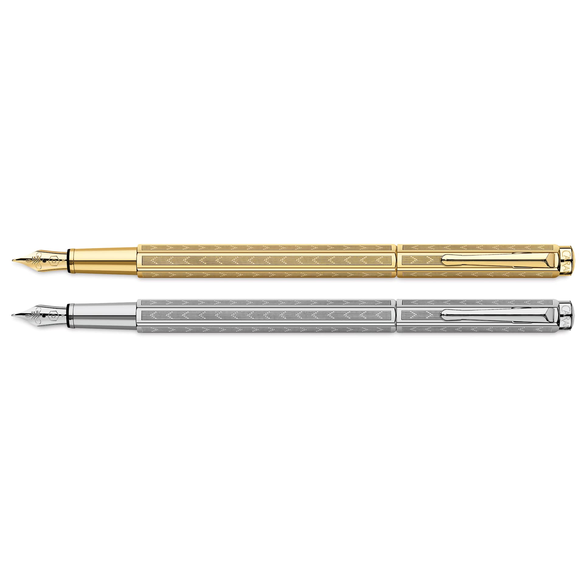Caran d'Ache Ecridor Chevron Fountain Pens