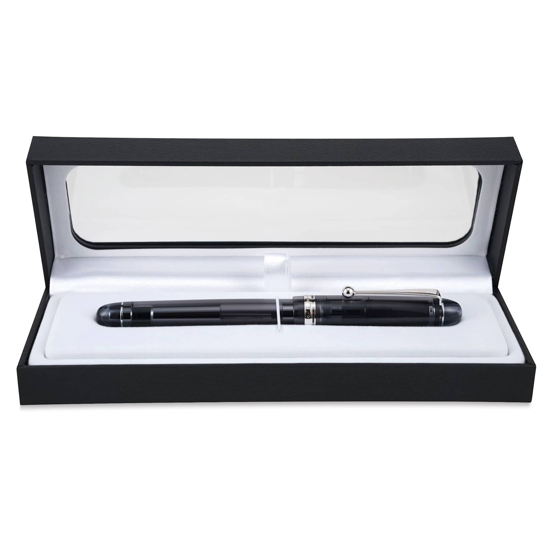 Pilot Custom 74 Fountain Pen - Smoke, Fine, in packaging