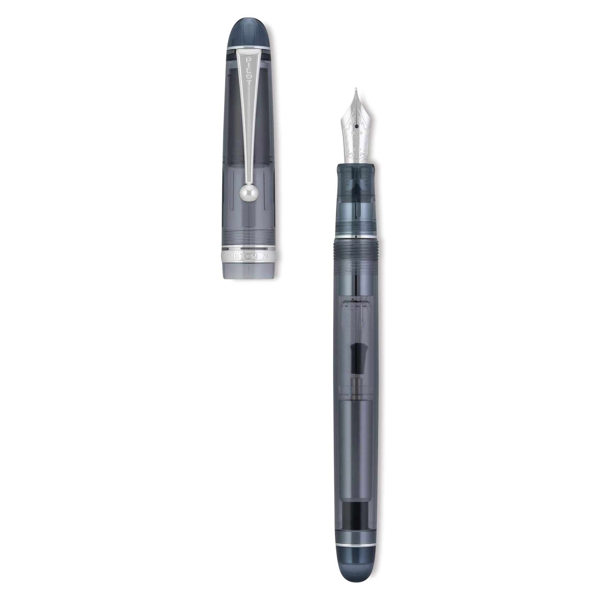 Pilot Custom 74 Fountain Pen - Smoke, Medium