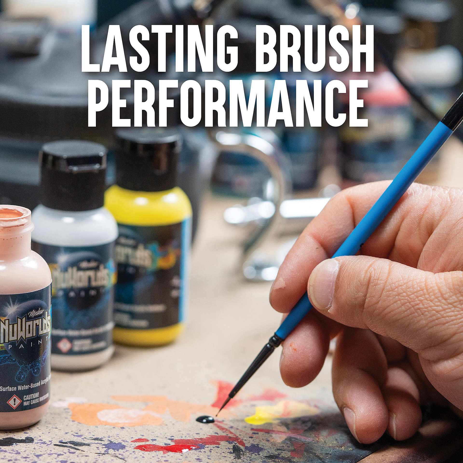 Lasting brush performance