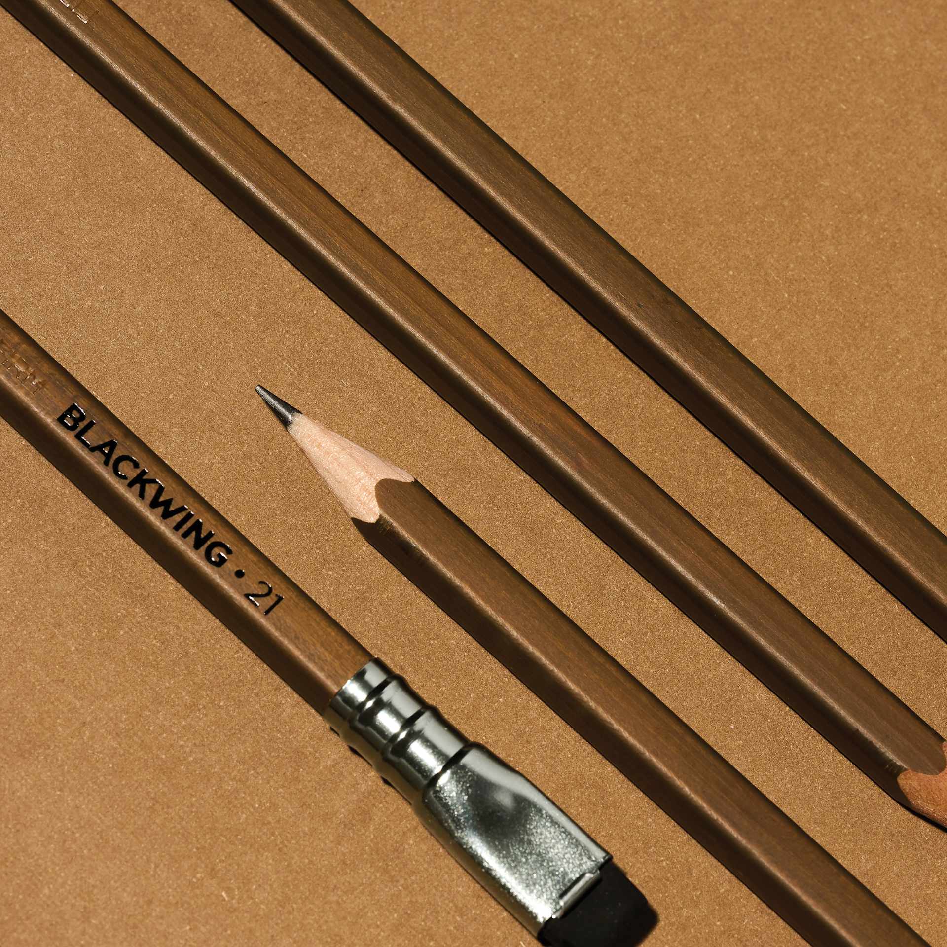 Blackwing Volume 21 Pencils - Set of 12, close up of pencils