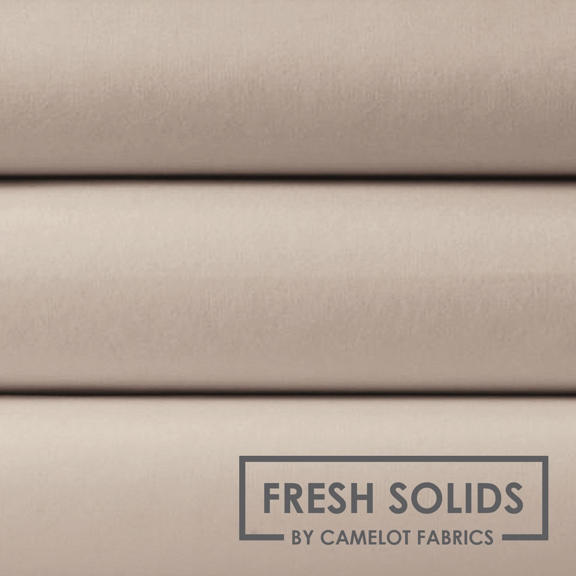 Camelot Fresh Solids Cotton Fabric - Au Natural, 44" x 15 yds