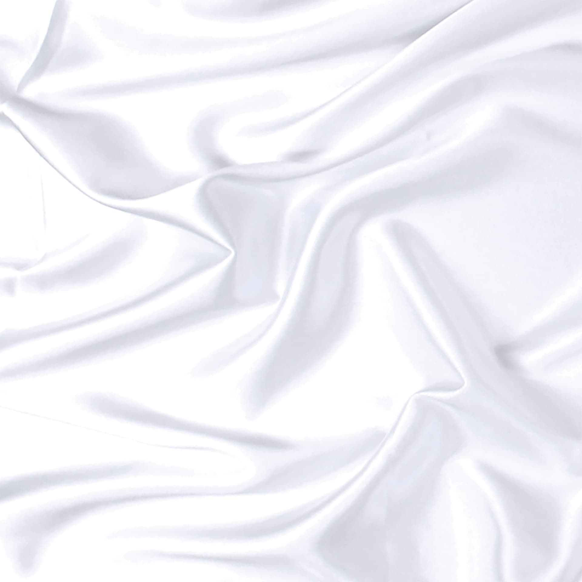 Camelot Stretch Charmeuse - White, 59" x 15 yds, close-up