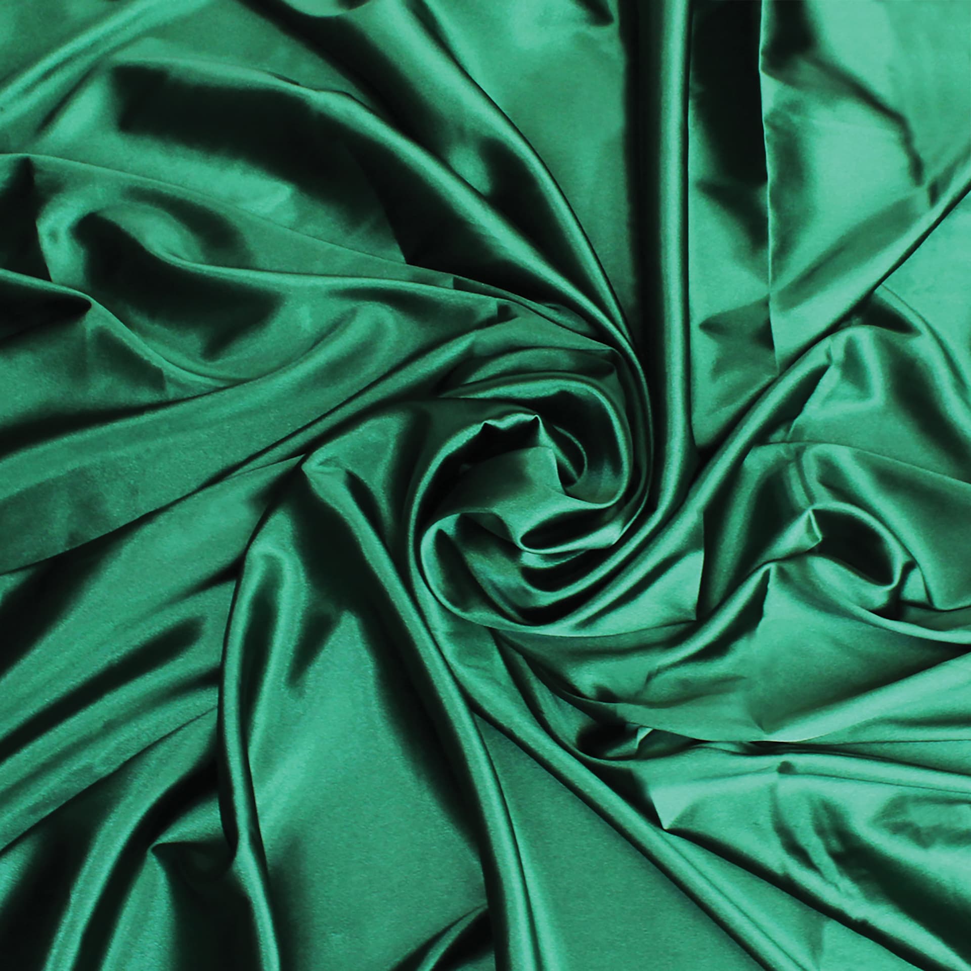 Camelot Stretch Charmeuse - Forest Green, 59" x 15 yds, rolled up