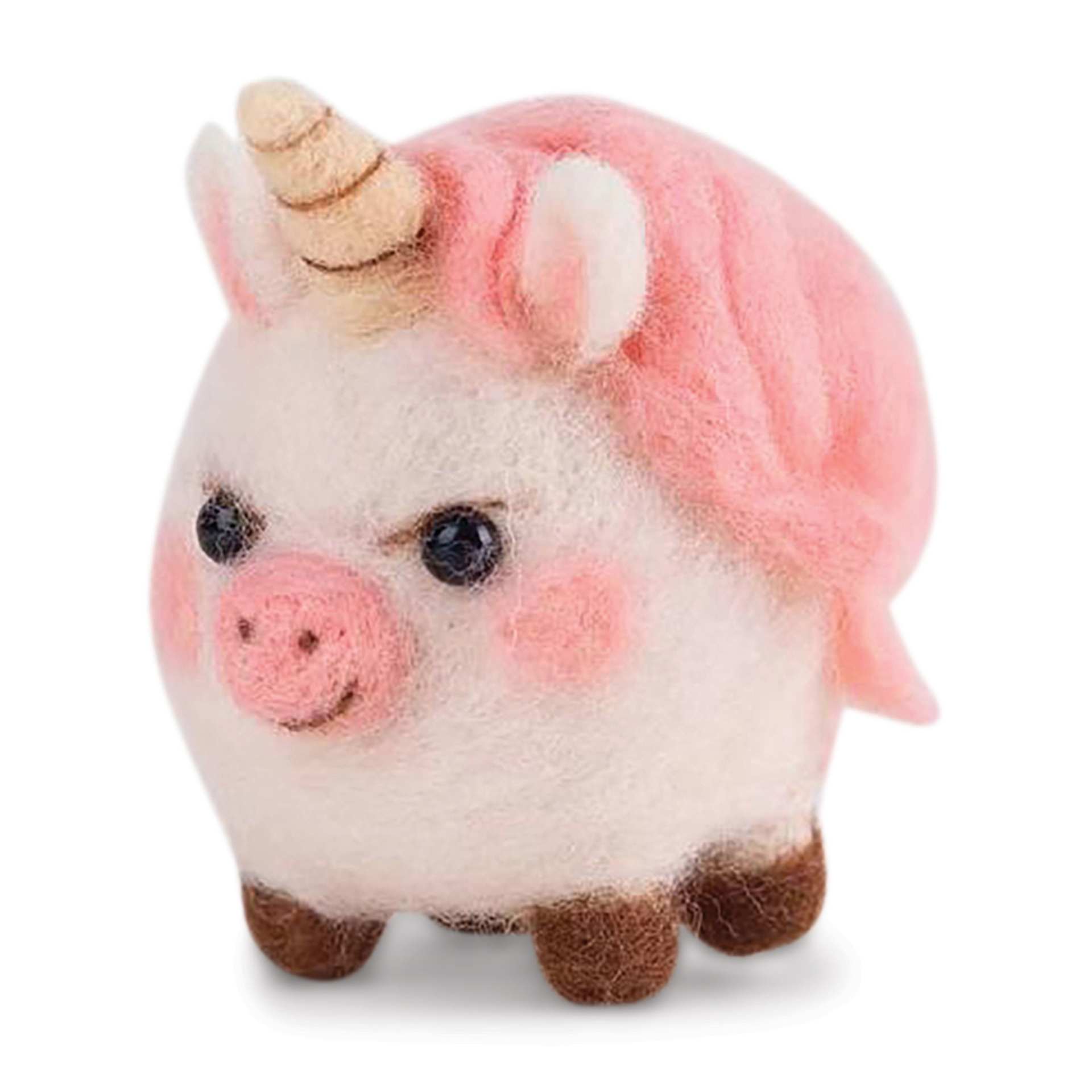 Pokeya Needle Felting Kit - Lola The Piggycorn