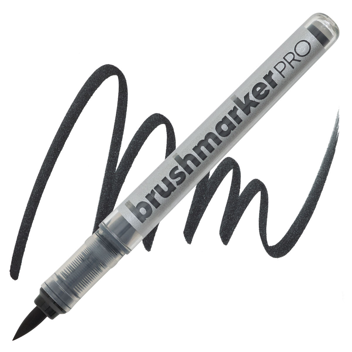 Karin Brushmarkers Pro Marker - Black marker and swatch