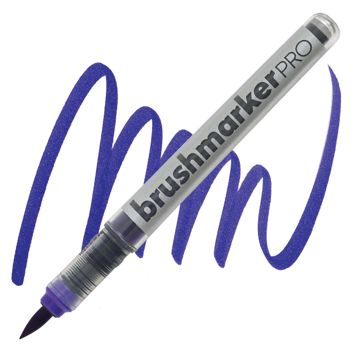 Karin Brushmarkers Pro Marker - Violet Blue marker and swatch