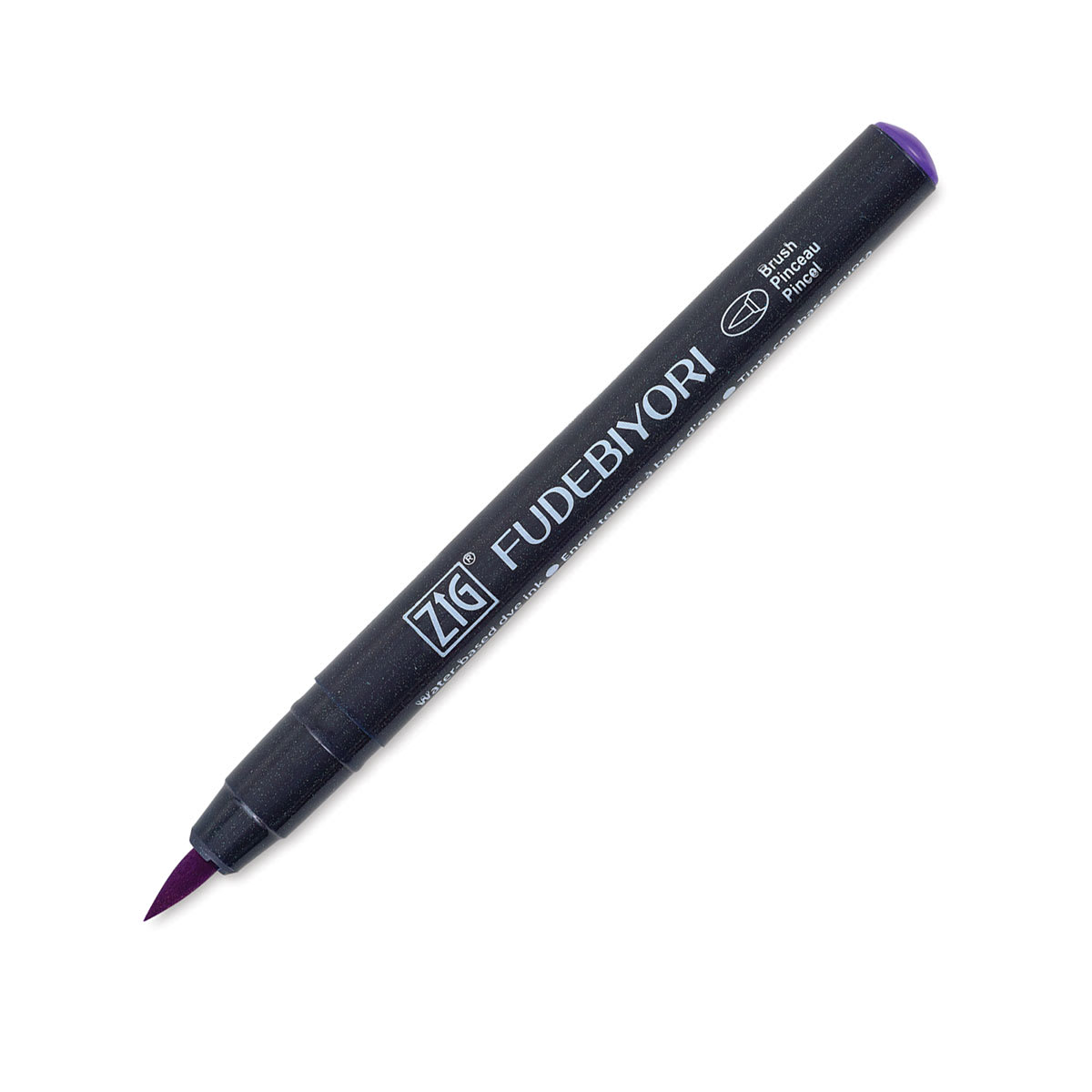 Zig Fudebiyori Brush Pen - Violet